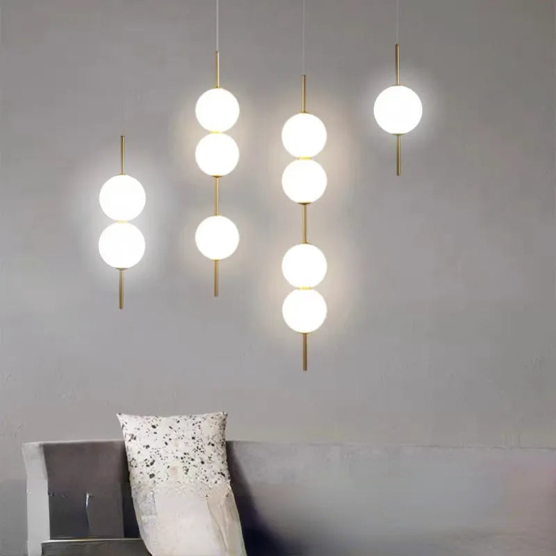 Glass Globe Pendant Light