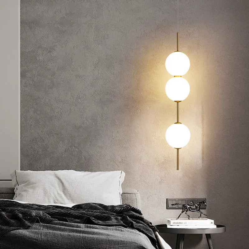 Glass Globe Pendant Light