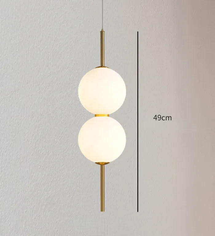 Glass Globe Pendant Light