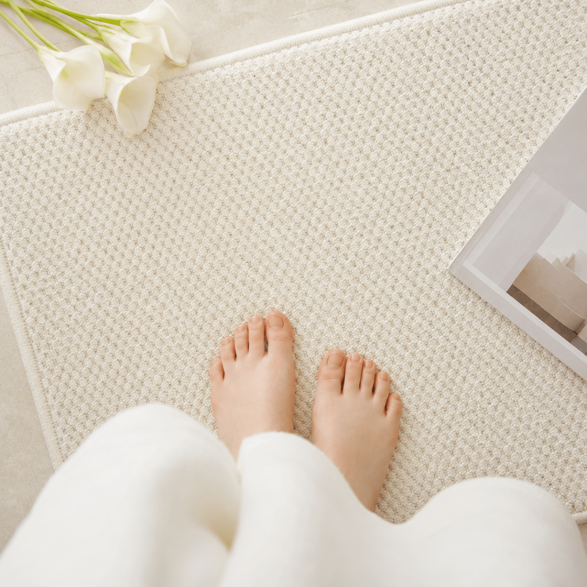 Absorbent Door Mat with Non Slip Backing for Entryway, Hallway and Patio, view 4