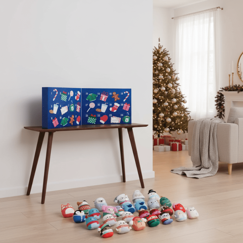 Advent Calendar with 24 Collectible Mini Figures to Hang or Display, view 2