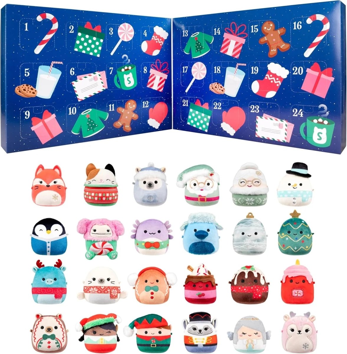 Advent Calendar with 24 Collectible Mini Figures to Hang or Display, view 3