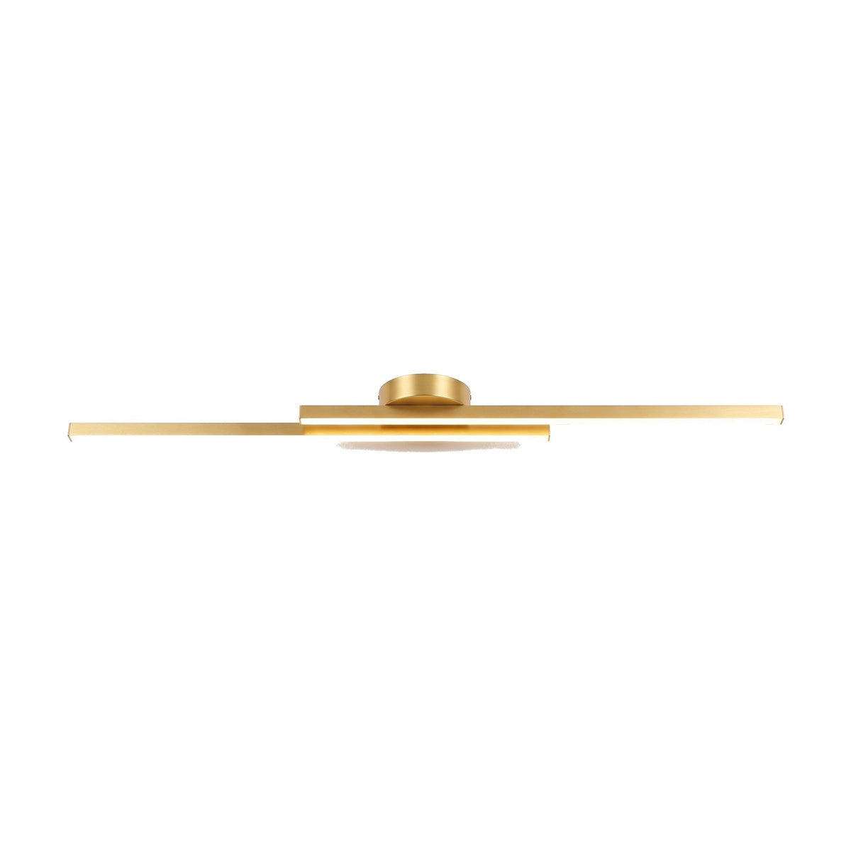 Aluminum Linear LED Ceiling Light - Gold