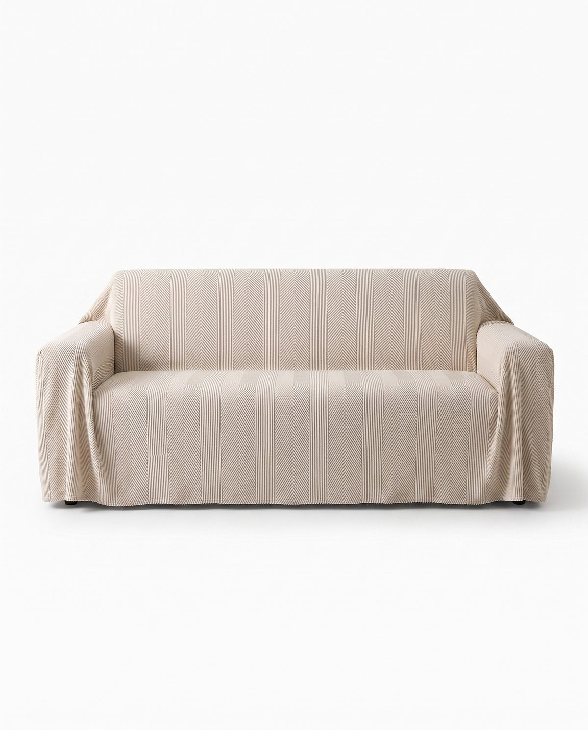 AquaFlex GeoStretch Spill-Resistant Sofa Slipcover | Scratch Resistant