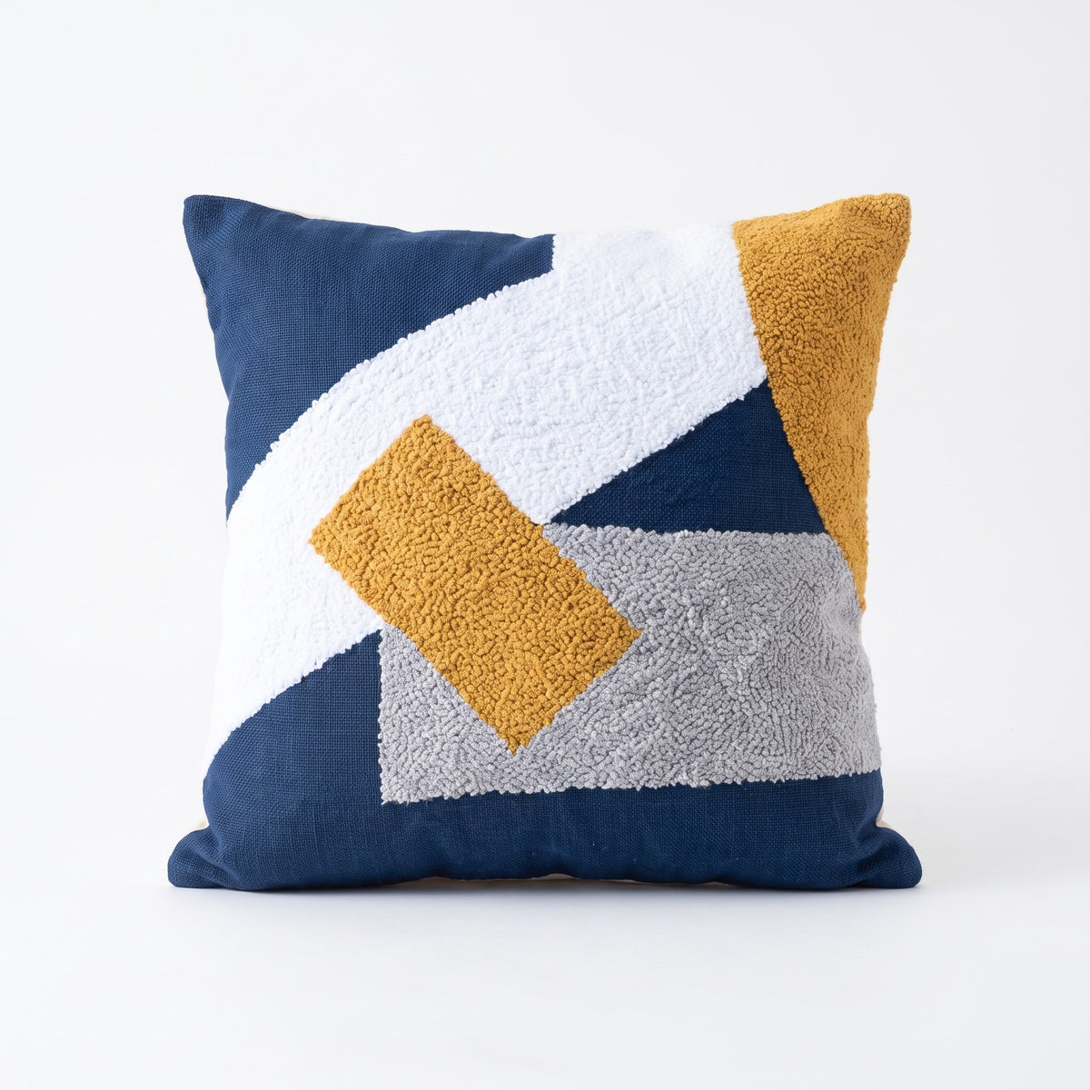 Abstract Boho Embroidered Cushion Cover | 4 Designs, 18in