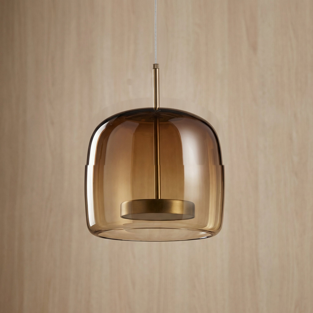 Glass Dome Pendant Light
