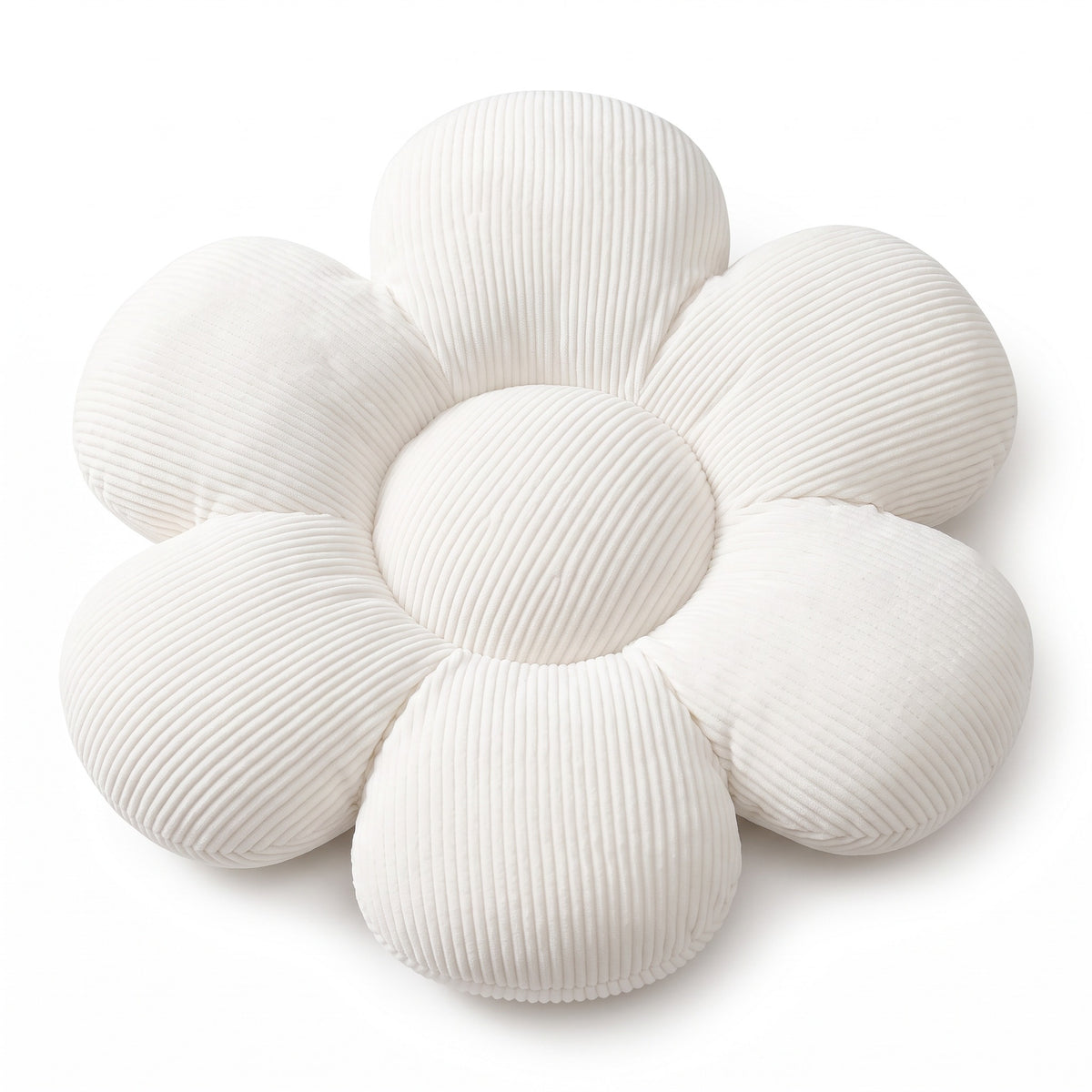 Flower Shaped Accent Pillow | Soft Petal Cushion, 4 Colors