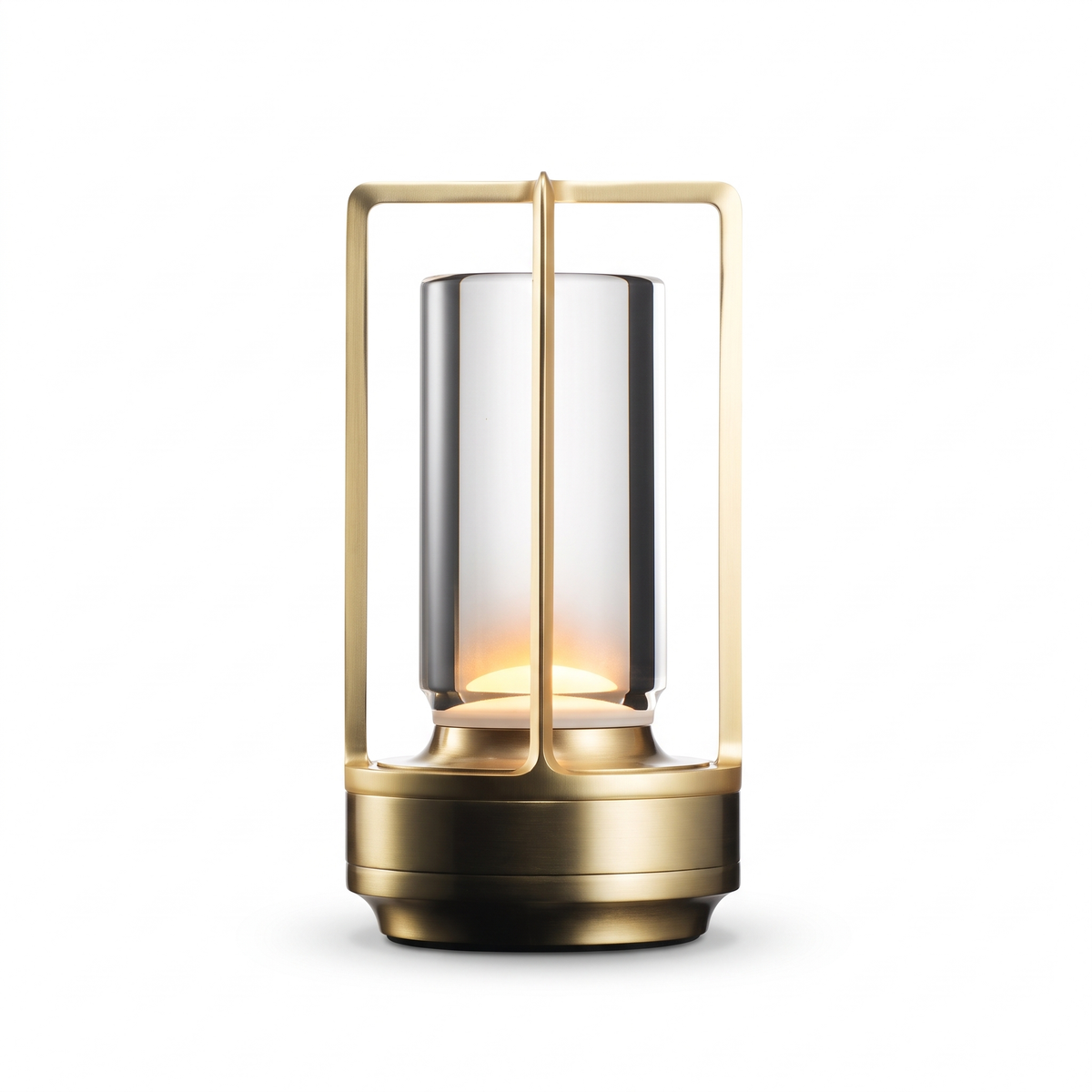 Metal Lantern Table Lamp