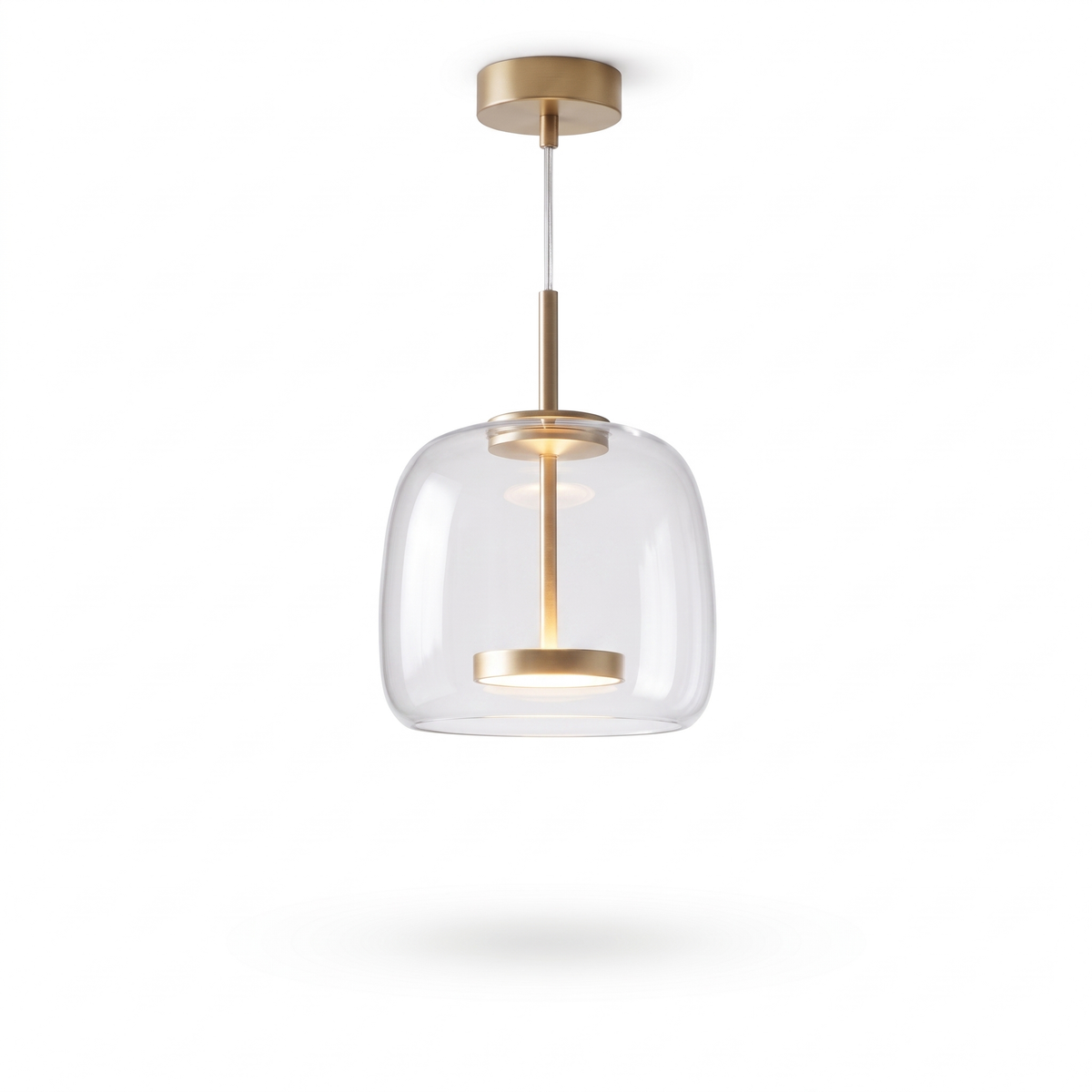 Glass Dome Pendant Light