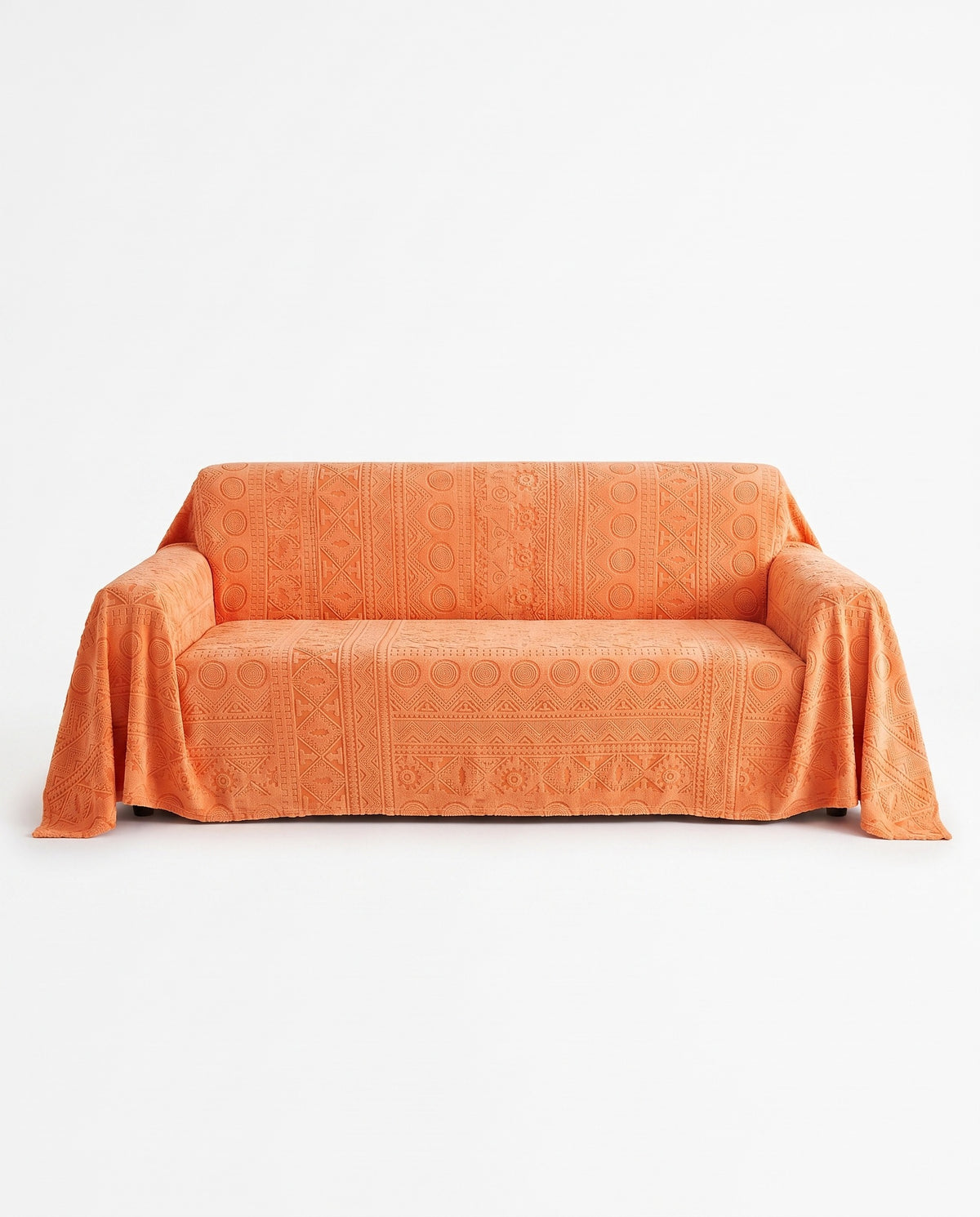 BohoPattern Stretch Full-Encasing Sofa Slipcover | Spill Resistant