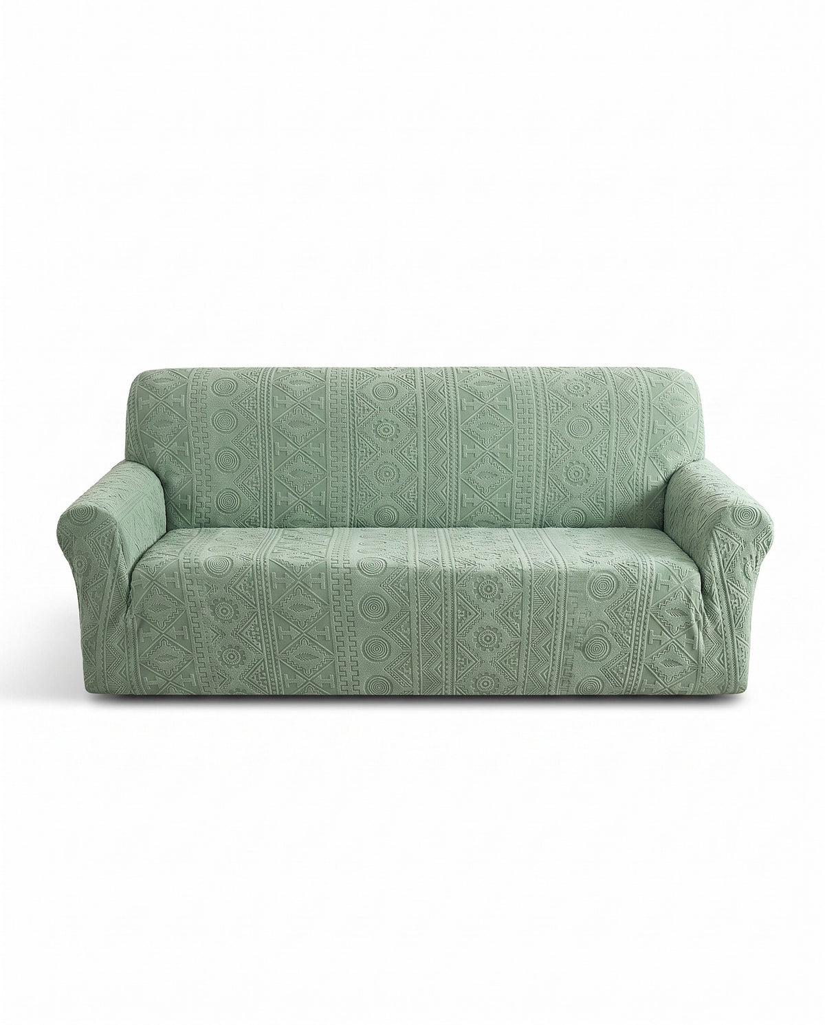 BohoPattern Stretch Full-Encasing Sofa Slipcover | Spill Resistant