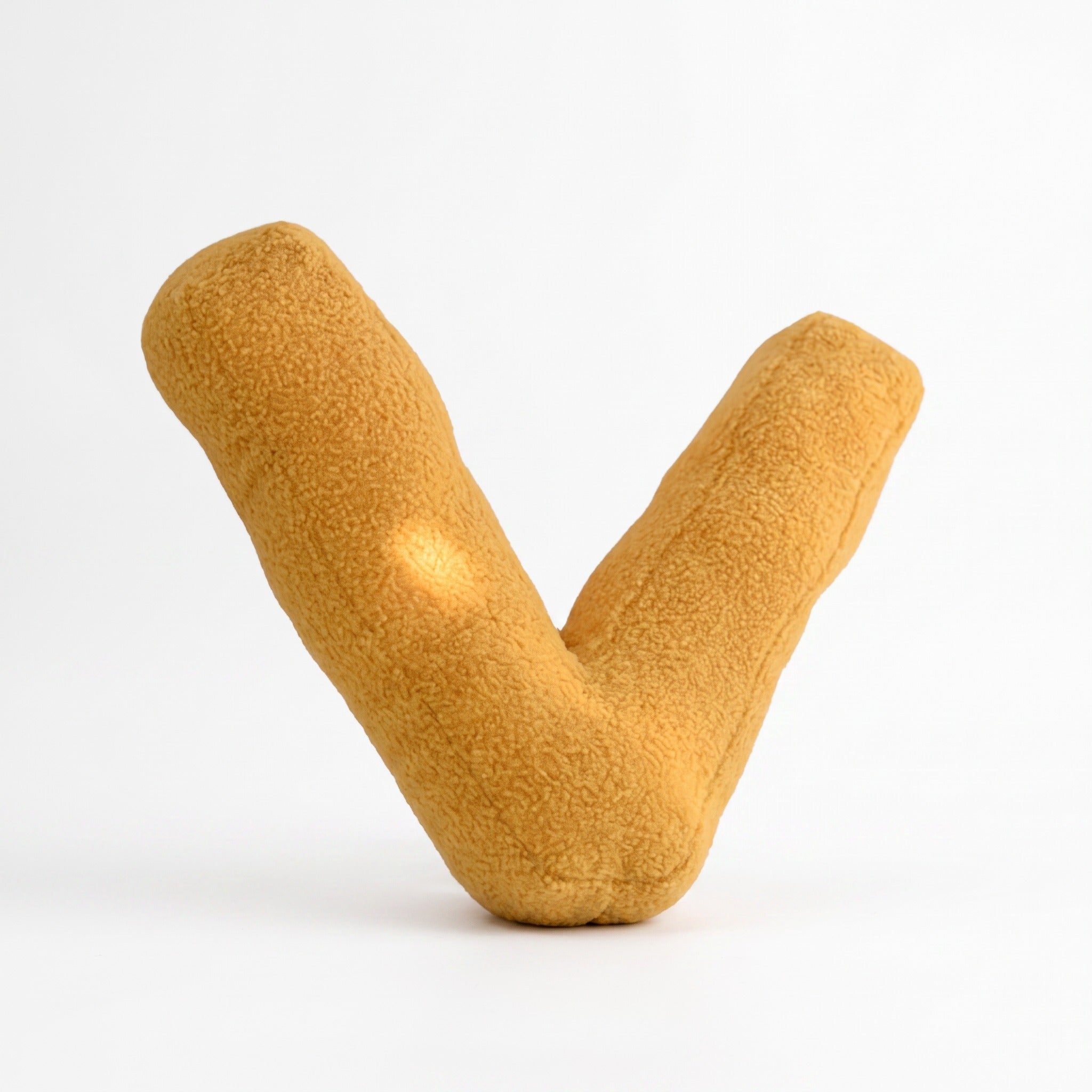 Boucle Letter Pillow | Plush Alphabet Cushion, A to Z, 15in