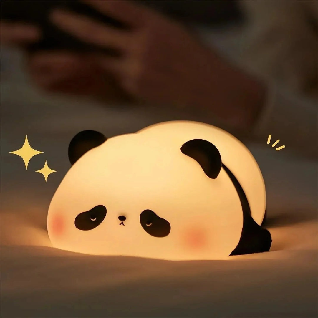 BPA Free Silicone Night Light with Three Brightness Levels, Rechargeable, view 1