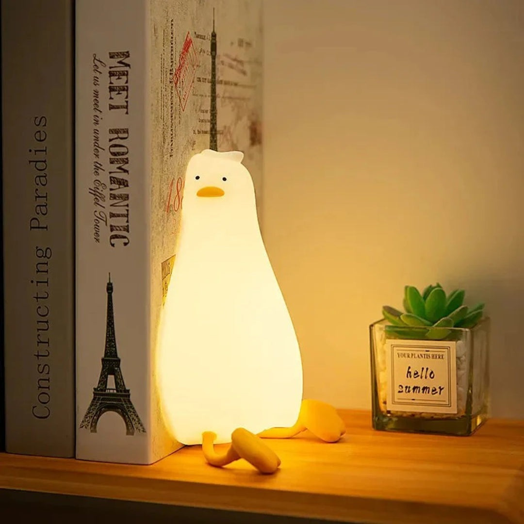 BPA Free Silicone Night Light with Three Brightness Levels, Rechargeable, view 3