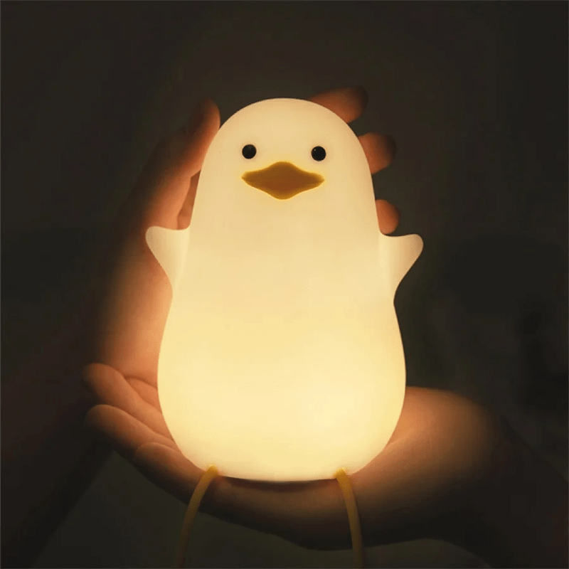 BPA-Free Silicone Night Light with Warm Glow and Auto Shut-Off Timer, view 9