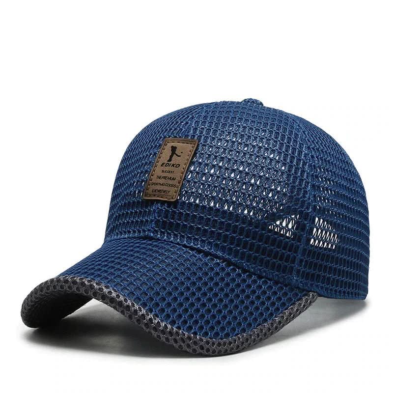 Breathable Mesh Baseball Cap with Adjustable Snapback for Hot Summer Days, view 5