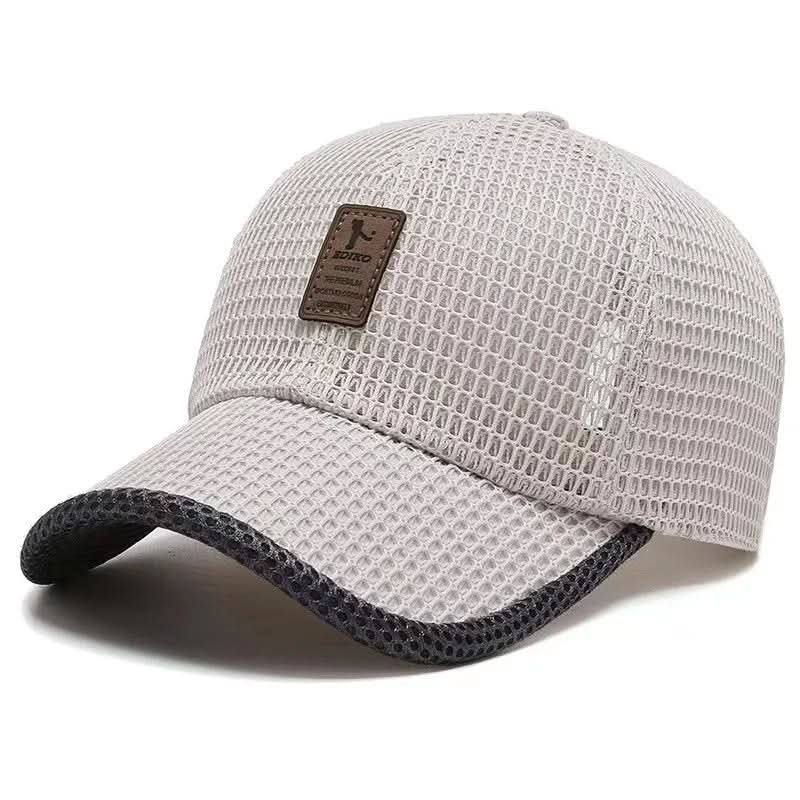 Breathable Mesh Baseball Cap with Adjustable Snapback for Hot Summer Days, view 6
