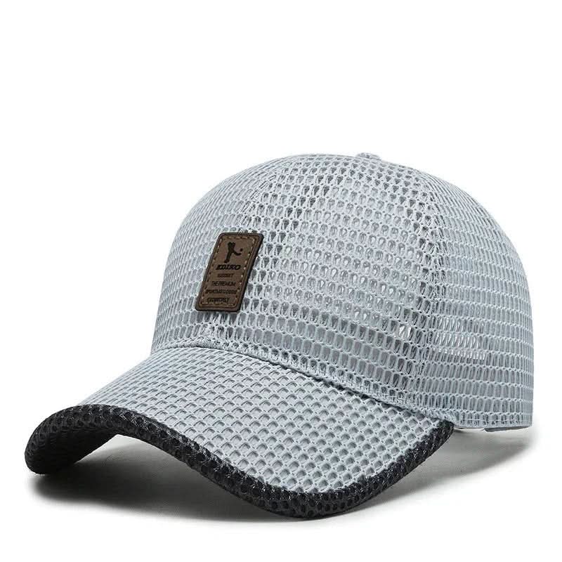 Breathable Mesh Baseball Cap with Adjustable Snapback for Hot Summer Days, view 8