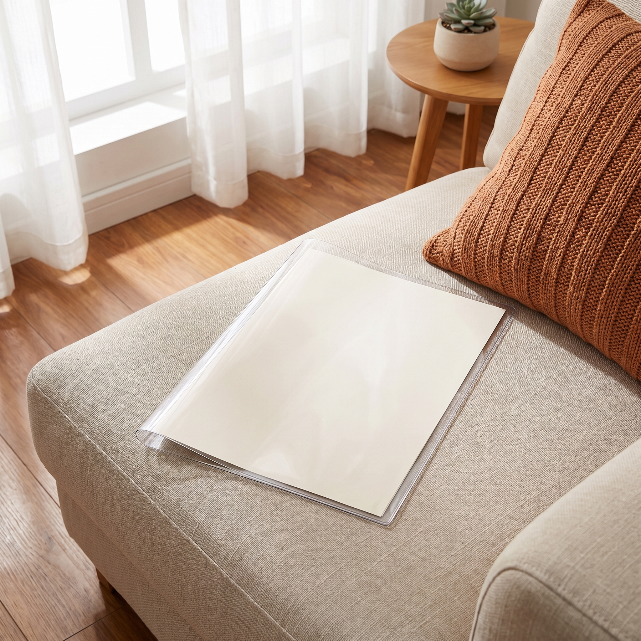 Cat Scratch Protector Film – Pack of 6 shown in a styled home interior | Brivenzo