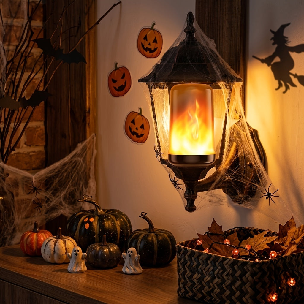 Flickering Flame LED Light Bulb with Gravity Sensor and E26 Base for Halloween Lanterns, view 6