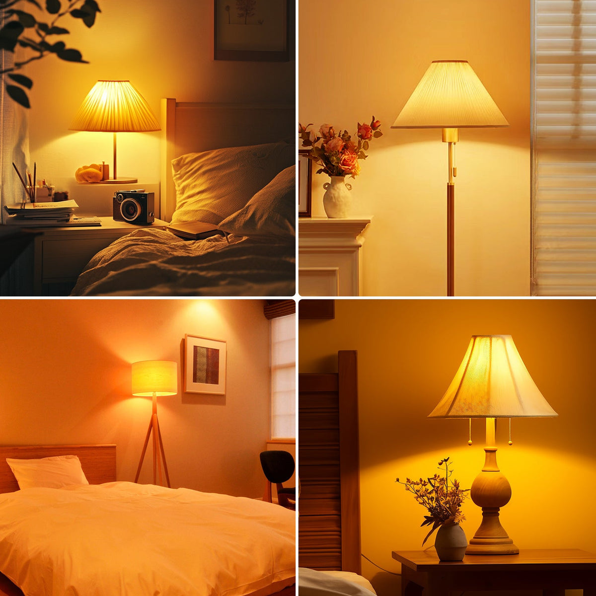 Flickering Flame LED Light Bulb with Gravity Sensor and E26 Base for Halloween Lanterns, view 9
