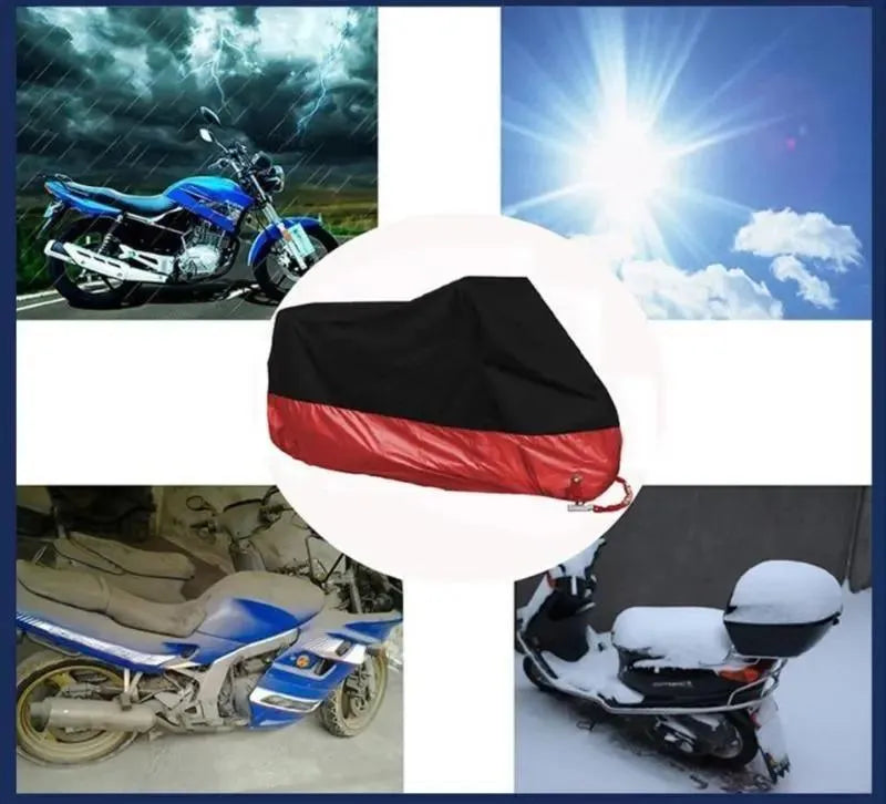 Motorcycle Cover – Waterproof All-Weather Protection – product view 5 | Brivenzo
