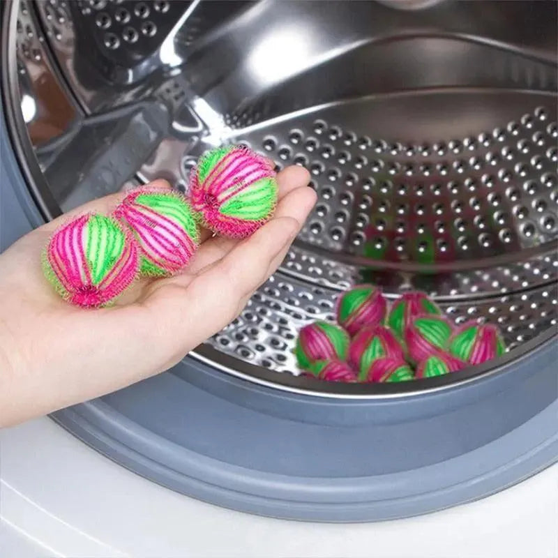 Pet Hair Laundry Balls – Set of 3 – product view 5 | Brivenzo