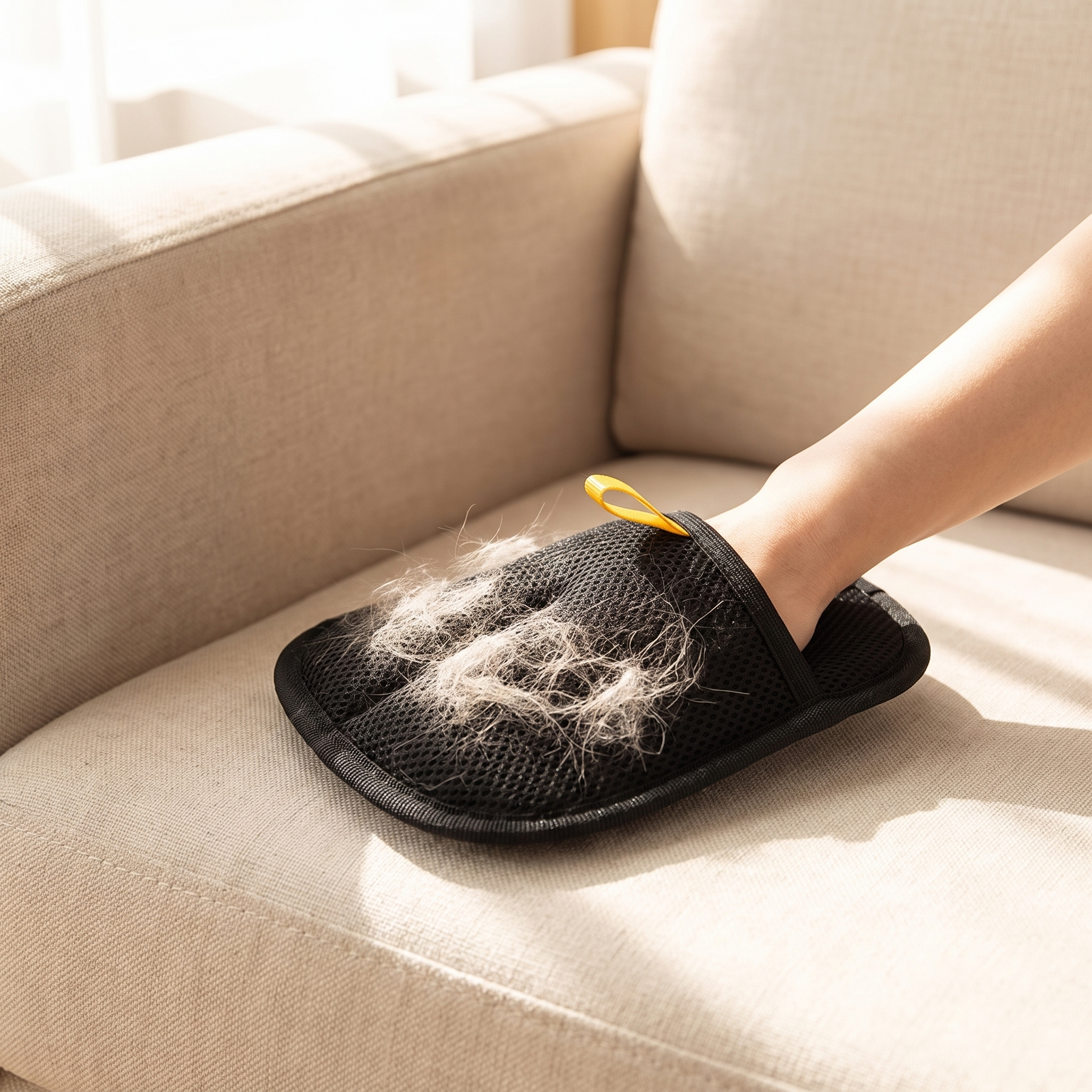 Pet Hair Removal Glove – Reusable – product view 2 | Brivenzo