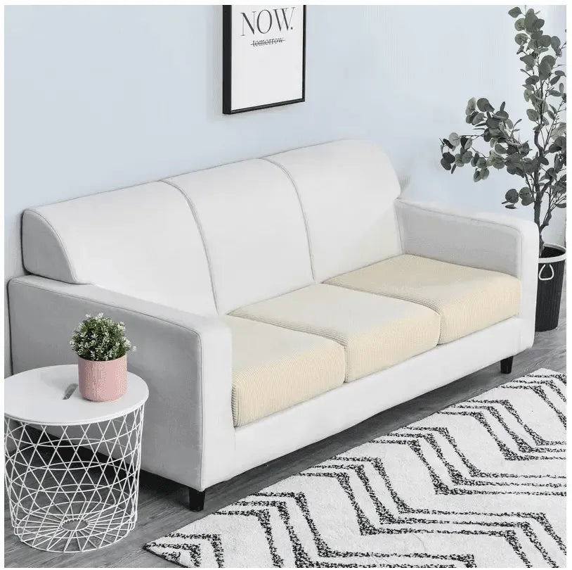Seat & Backrest Cushion Cover – Beige – product view 4 | Brivenzo