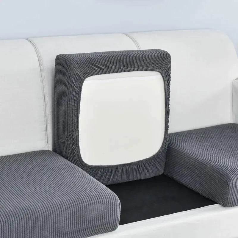 Seat & Backrest Cushion Cover – Grey – product view 6 | Brivenzo
