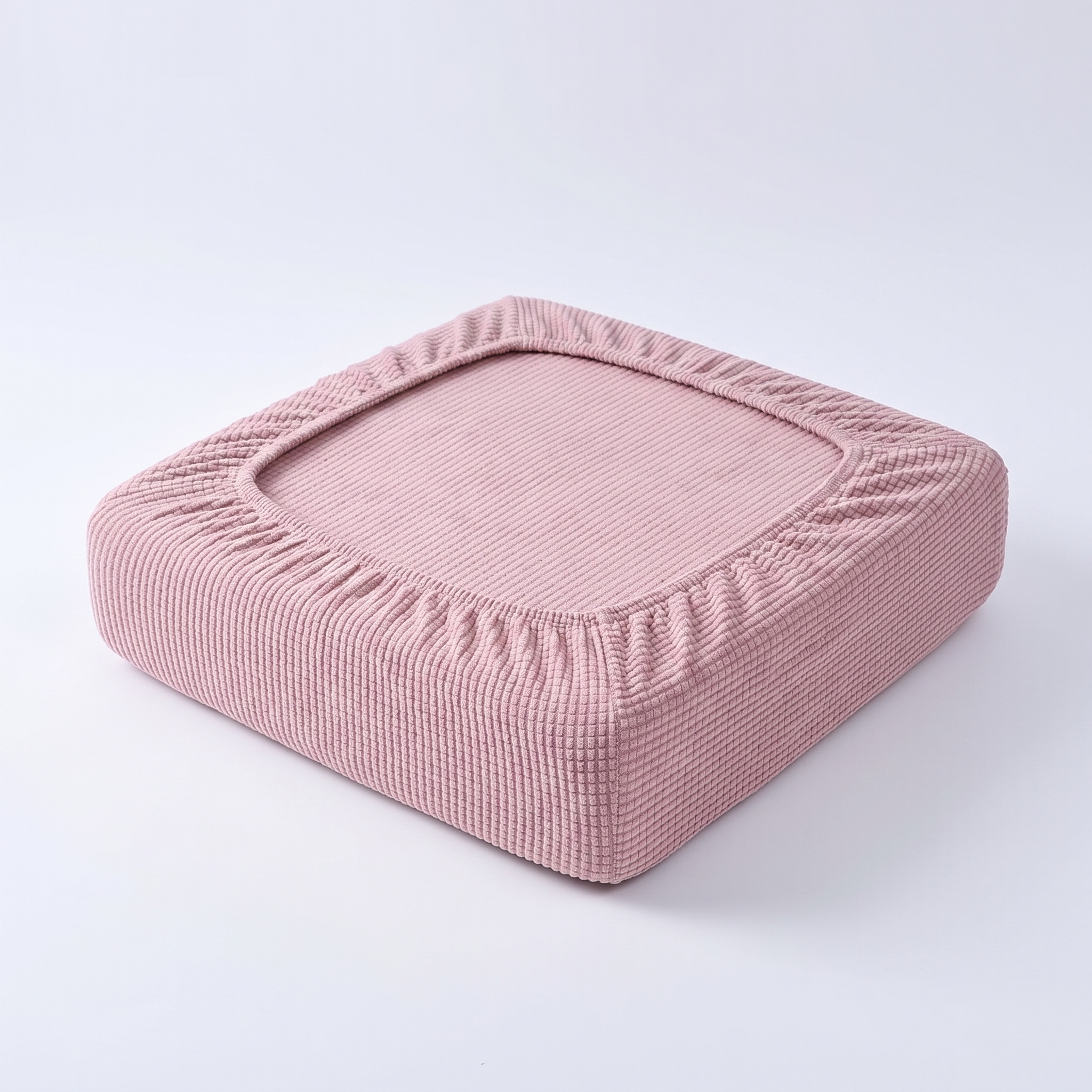 Seat & Backrest Cushion Cover – Pink – product photo on a white background | Brivenzo