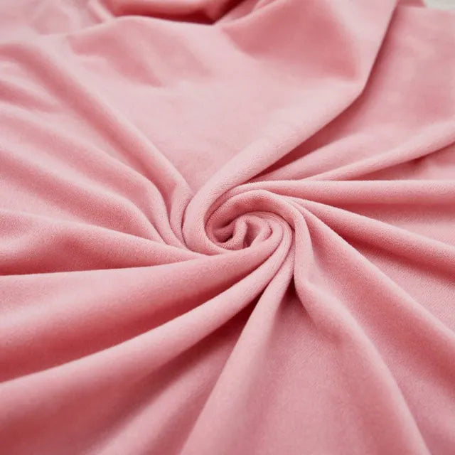Seat & Backrest Cushion Cover – Pink Velvet – product view 6 | Brivenzo