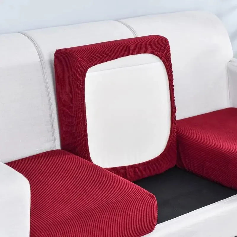 Seat & Backrest Cushion Cover – Red – product view 5 | Brivenzo