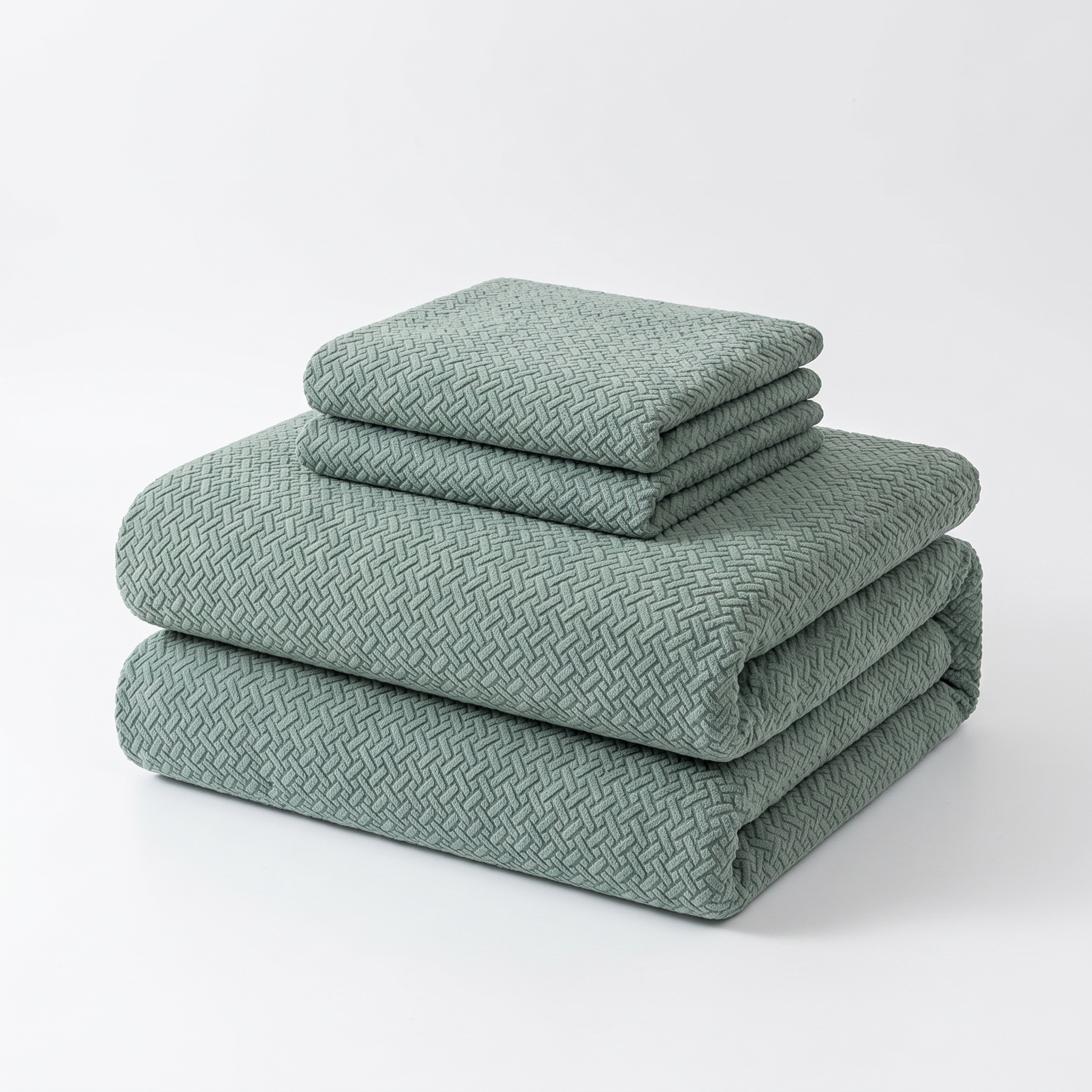 Seat & Backrest Cushion Cover – Sage Green – product view 4 | Brivenzo