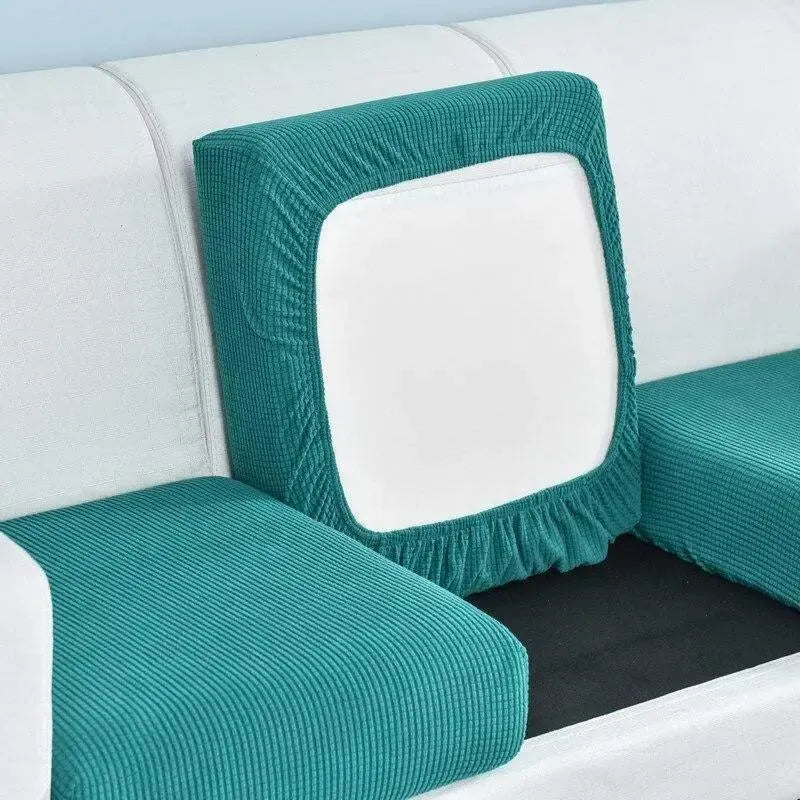 Seat & Backrest Cushion Cover – Teal – product view 4 | Brivenzo
