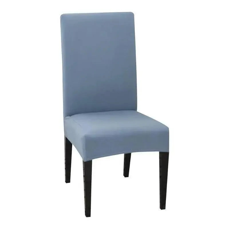 Stretch Dining Chair Cover – Blue Grey – product view 4 | Brivenzo