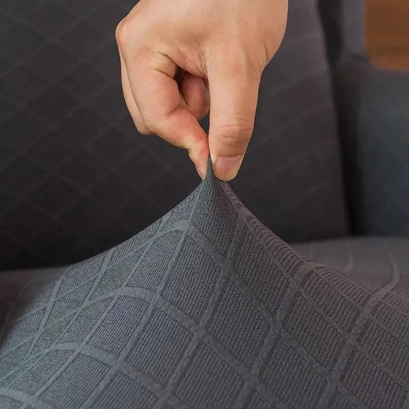 Stretch Recliner Chair Cover – Grey – product view 5 | Brivenzo