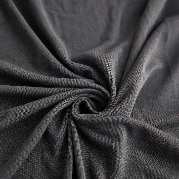 Stretch Sectional Couch Cover – Grey – product view 9 | Brivenzo