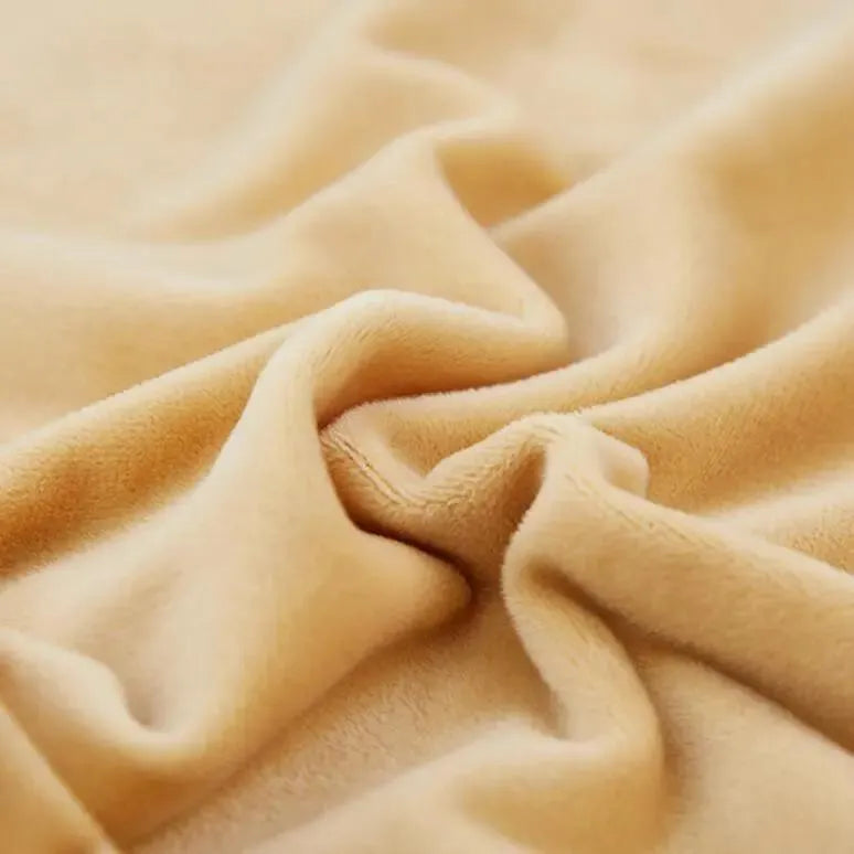 Stretch Sofa Slipcover – Beige Velvet – product view 7 | Brivenzo