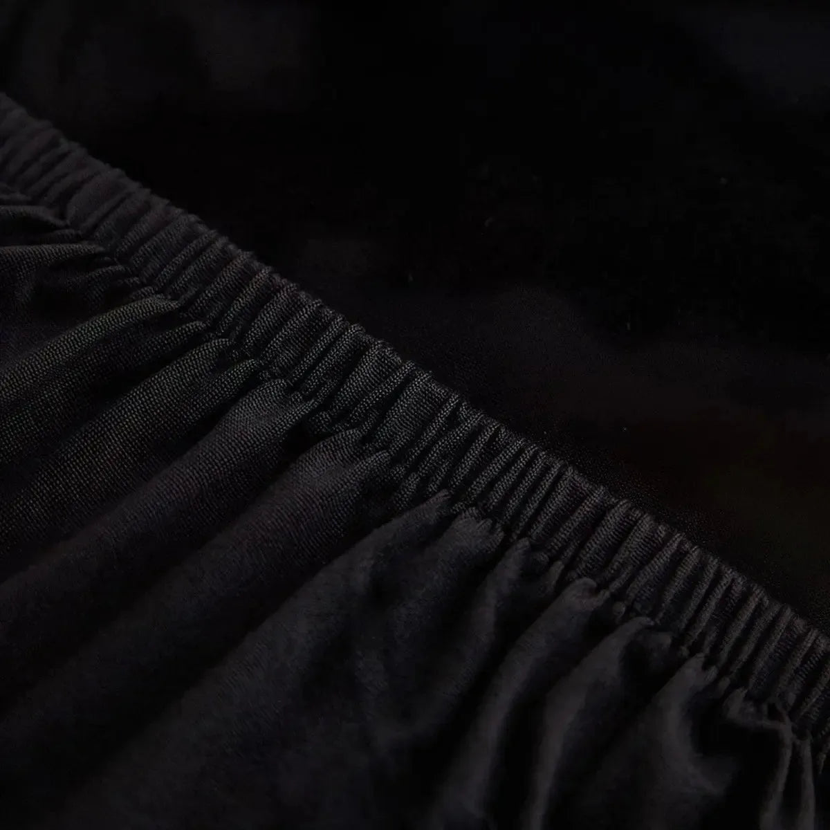 Stretch Sofa Slipcover – Black – product view 13 | Brivenzo
