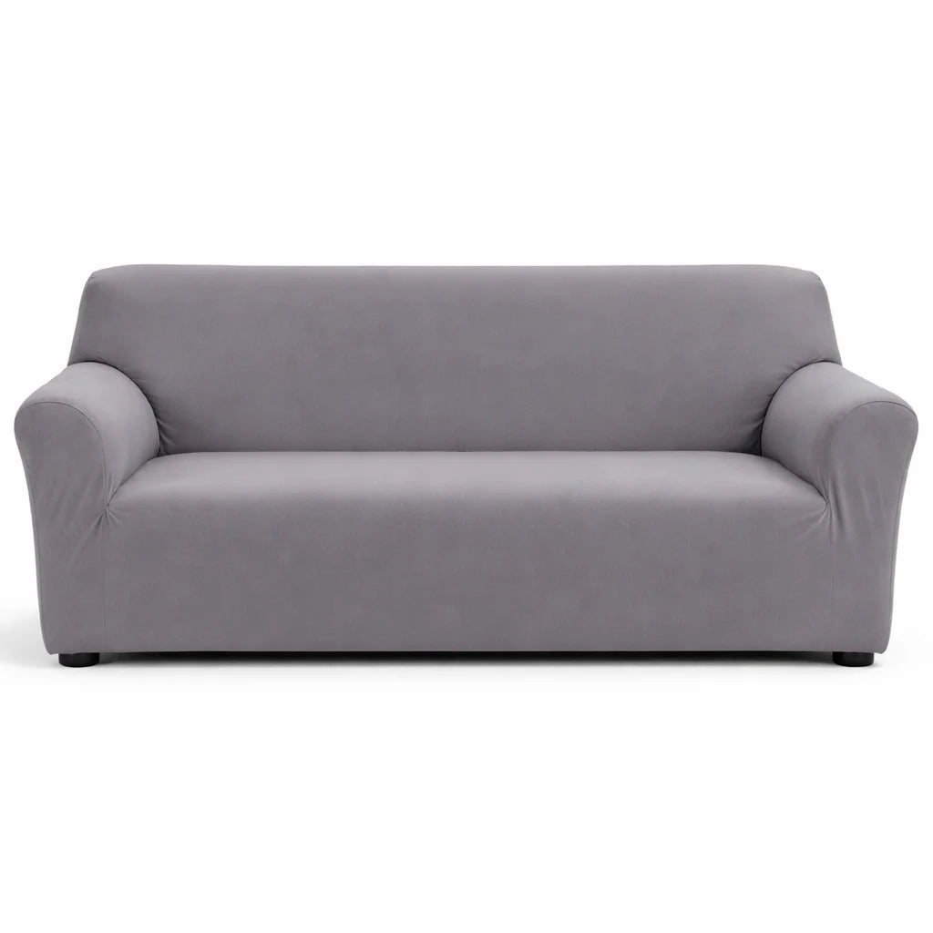 Stretch Sofa Slipcover – Grey – product view 4 | Brivenzo