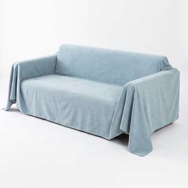 Waterproof Sofa Cover | Light Blue, 35-118in