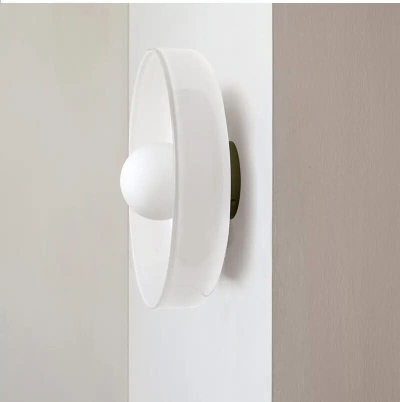 Ceiling Light with Tinted Glass Plate and Exposed Globe, 9.8 Inch, view 10