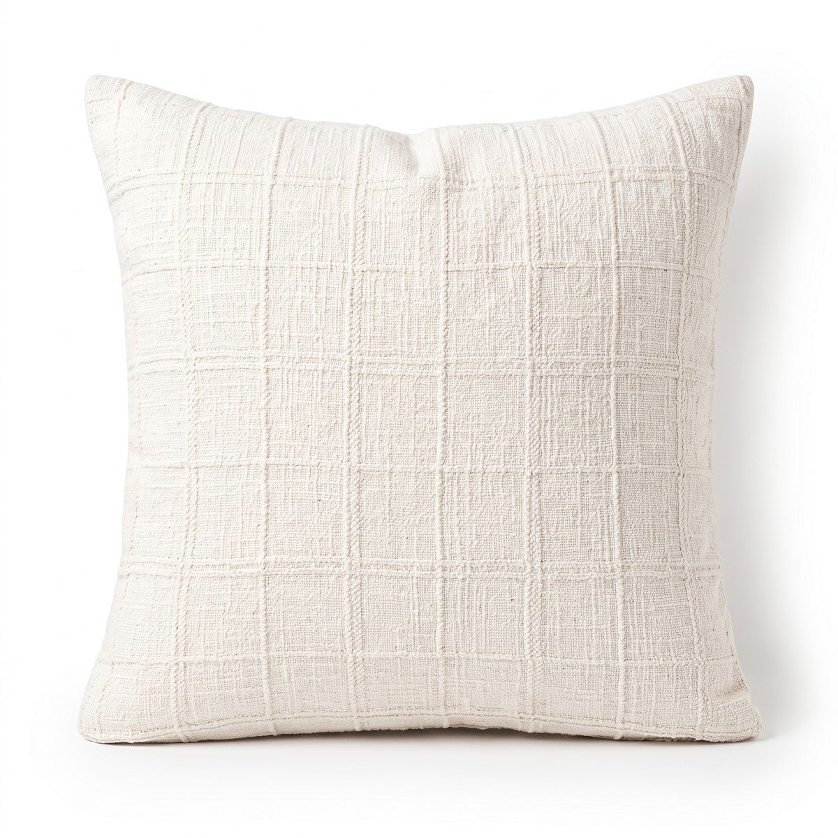 Boho Chenille Cushion Cover | Textured Weave, 16-20in