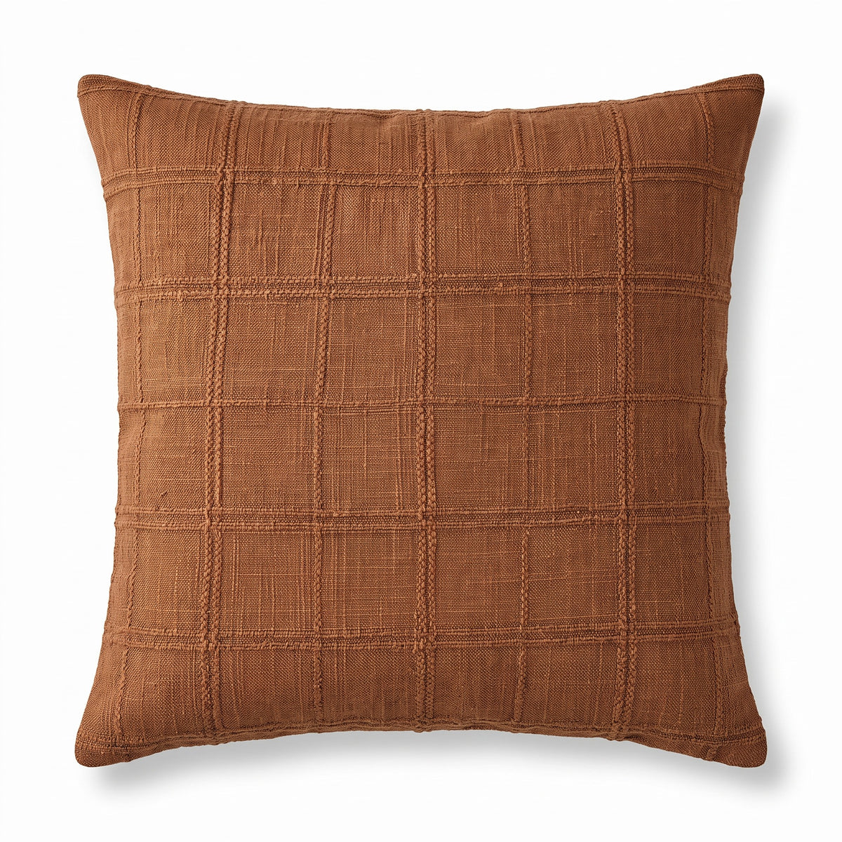 Boho Chenille Cushion Cover | Textured Weave, 16-20in