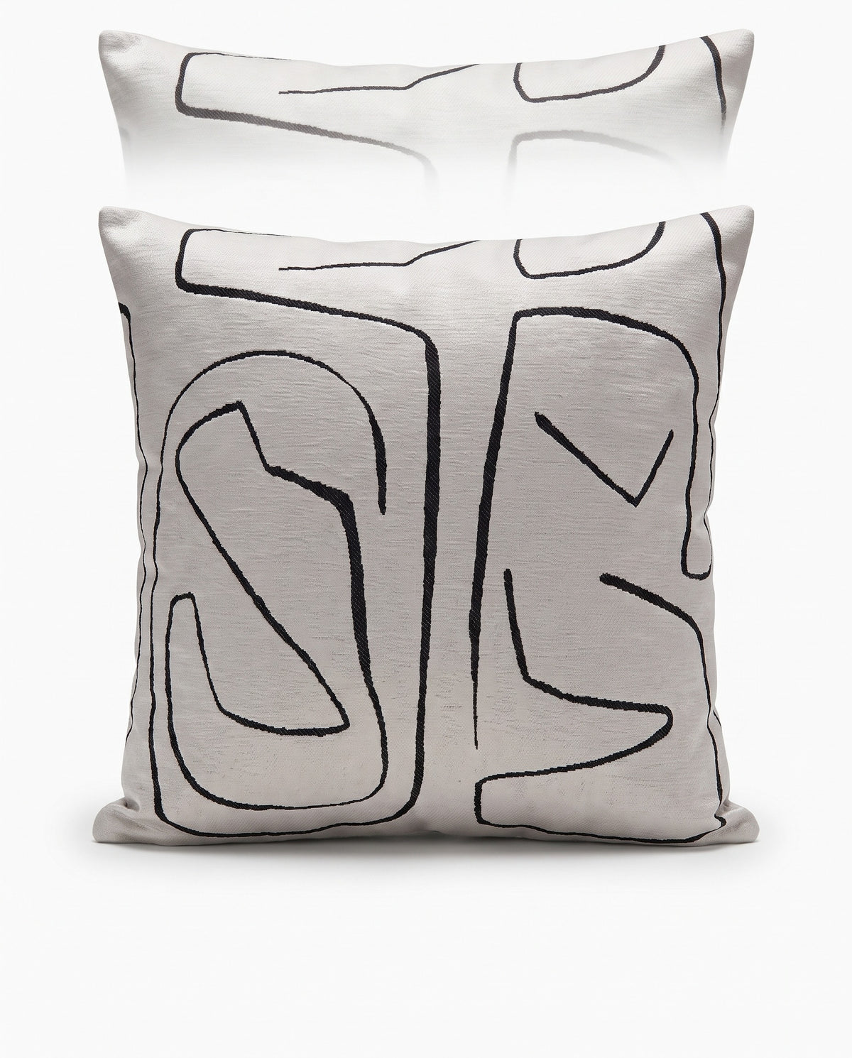 Chic Pattern Pillow Cover | Hidden Zipper, 18in