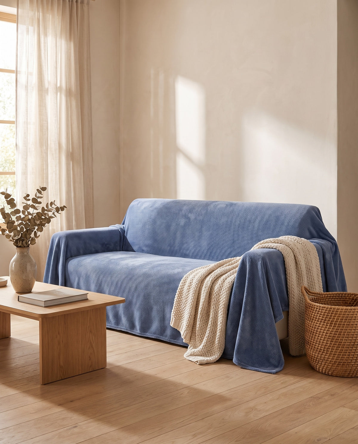 Classic Weave Sofa Cover | Pet Friendly, 71-165in