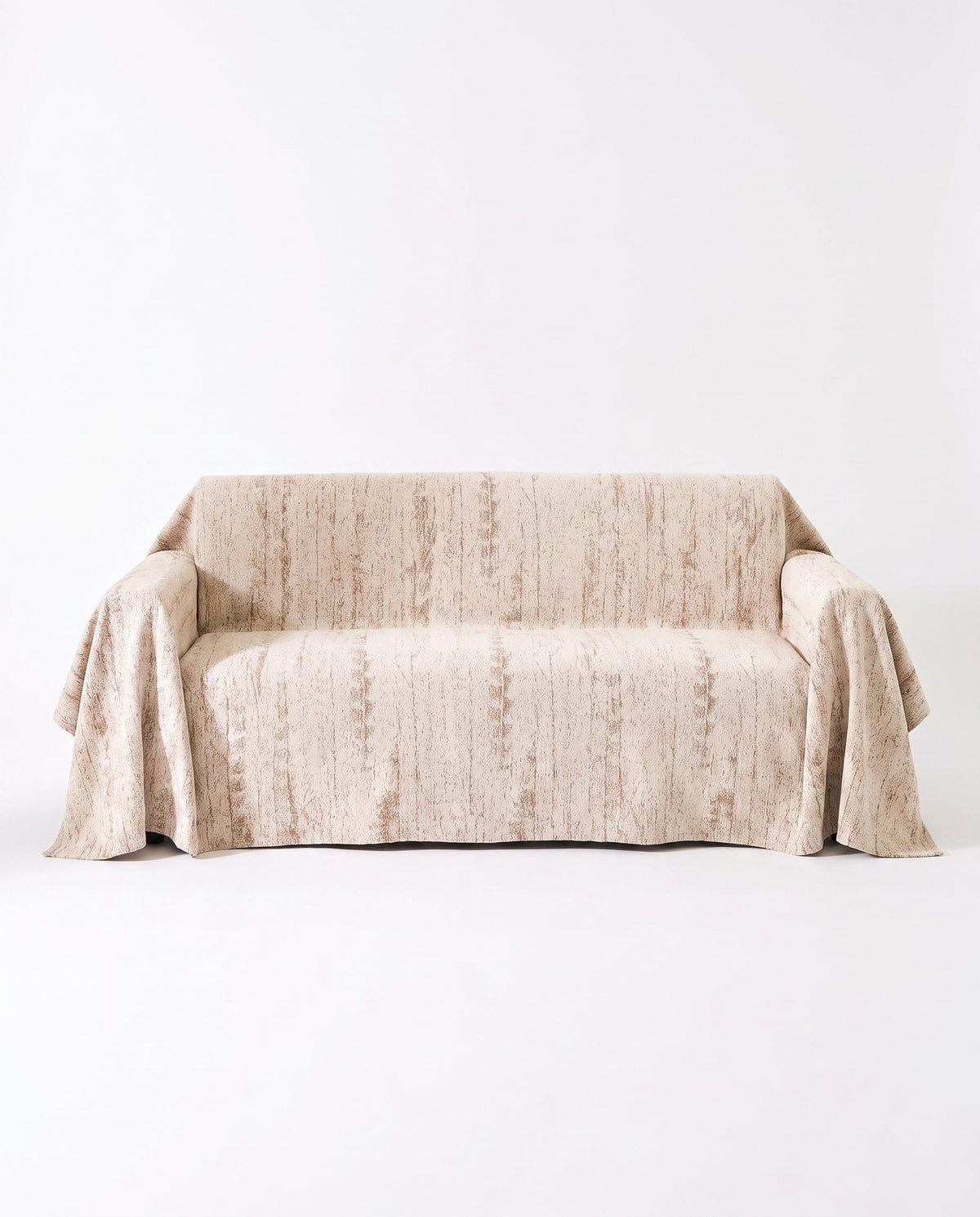 Contemporary Canvas Sofa Cover | Spill Resistant, 71-165in