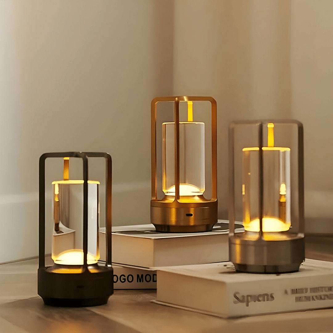 Cordless Rechargeable Table Lamp with Touch Control and Three Light Colors, view 6