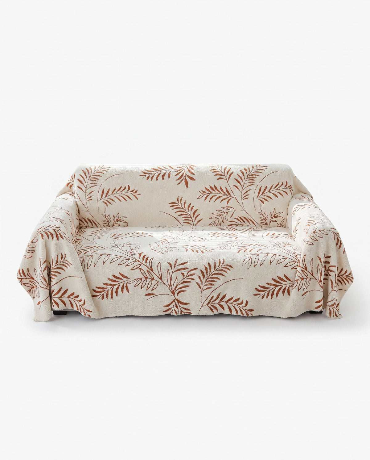 Cozy Winter Botanicals Sofa Cover | Pet Friendly, 71-165in